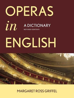 cover image of Operas in English